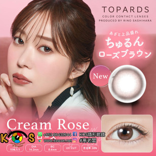 TOPARDS Cream Rose トパーズ クリームローズ